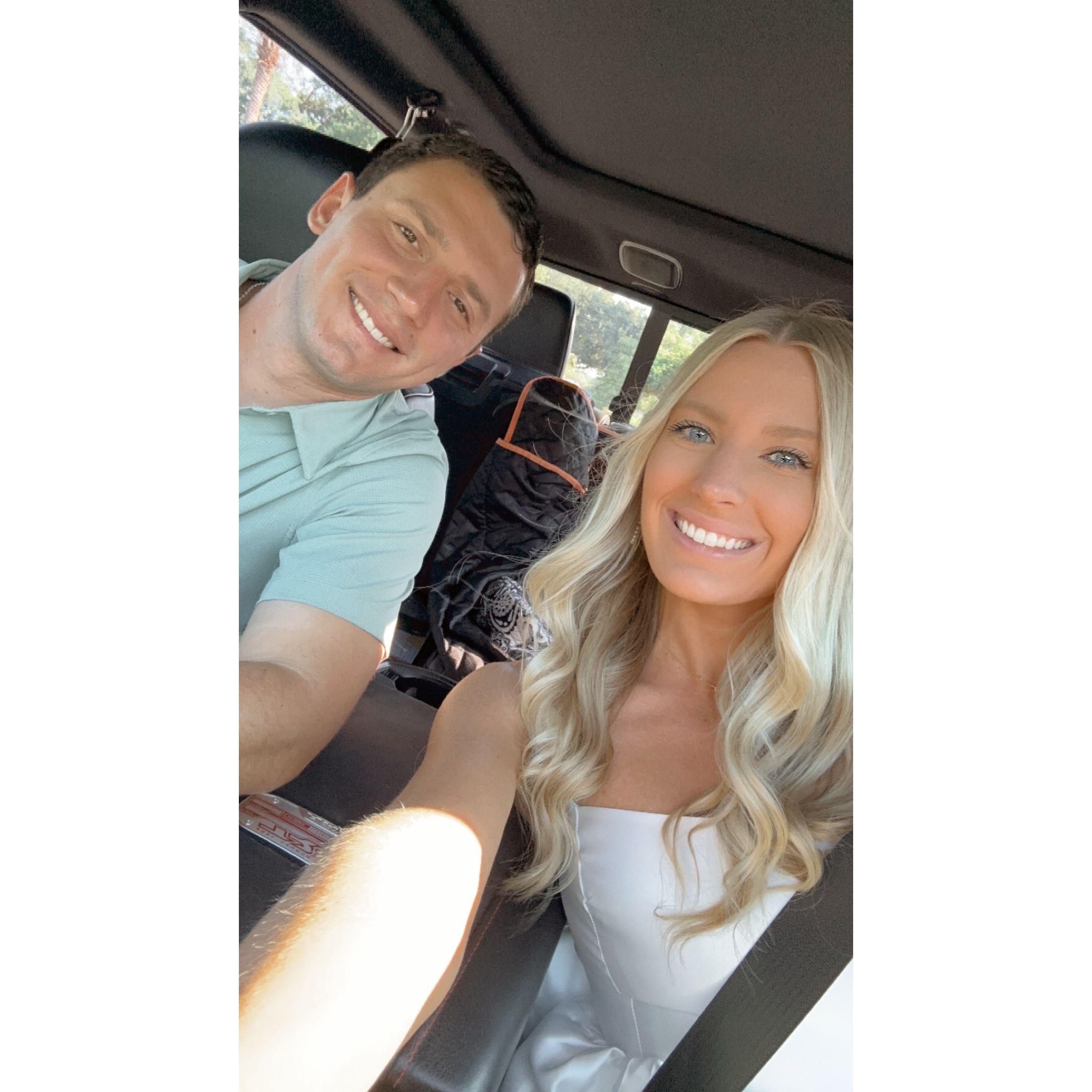 August 12, 2024 - Took our engagement pictures in 30a!!