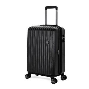 SwissGear Energie USB Port PolyCarb Hardside 20" Carry On Suitcase - Black
