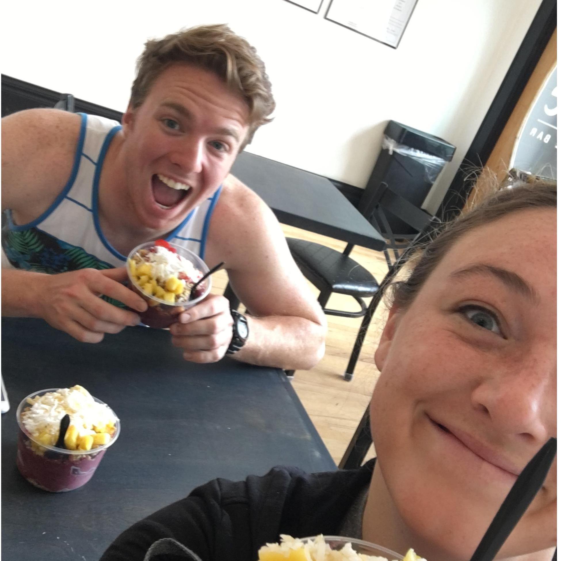 First pic together! July 2017.