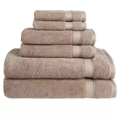 Nestwell™Hygro Cotton Solid 12-Piece Towel Set in Fawn