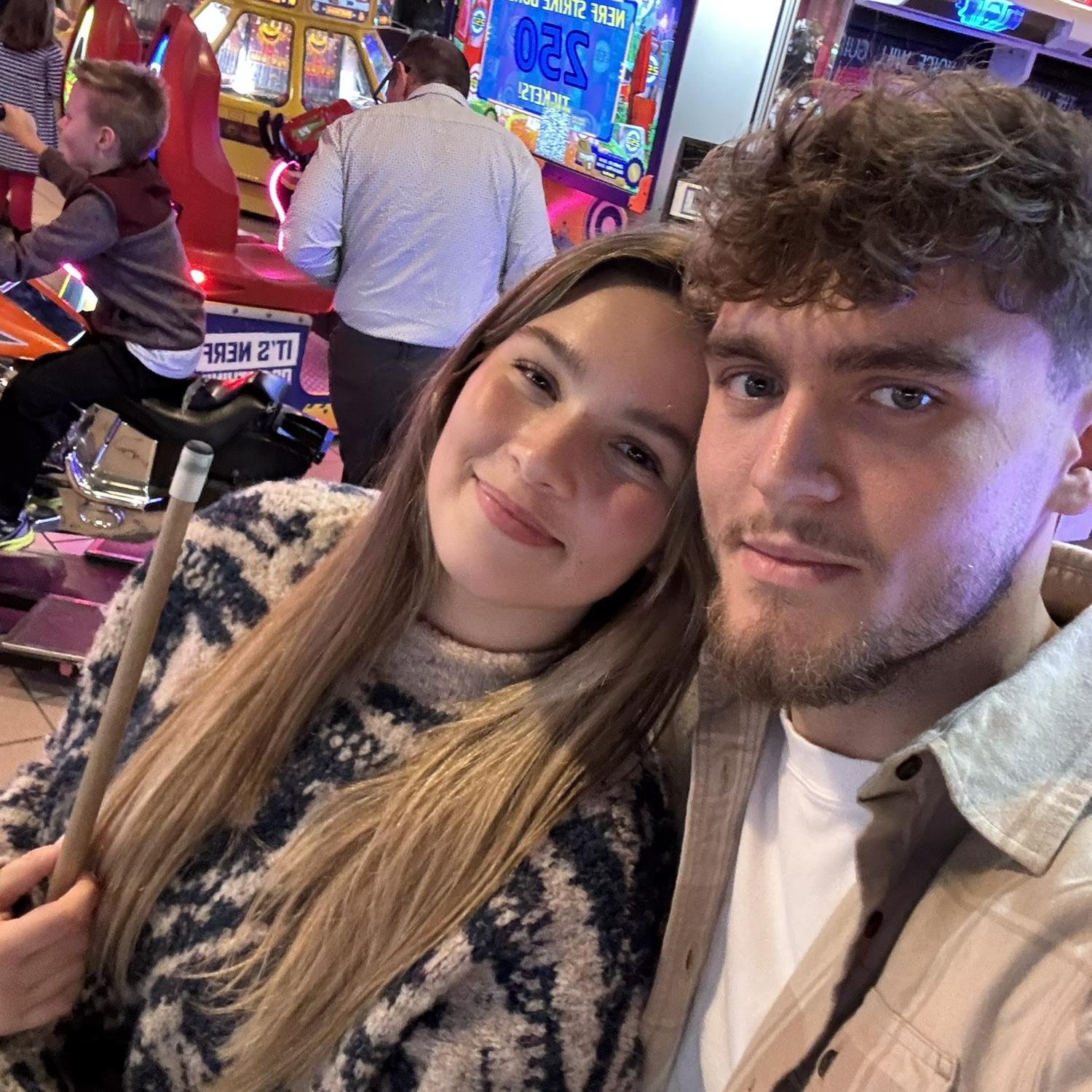 First photo together from our second date!