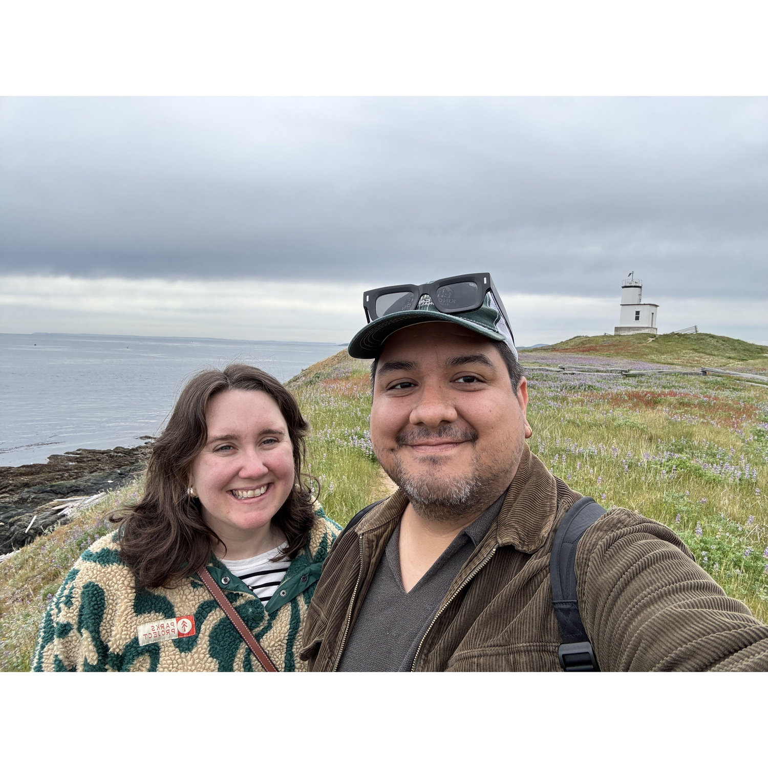 Cattle Point Lighthouse in Friday Habor, San Juan Island, WA