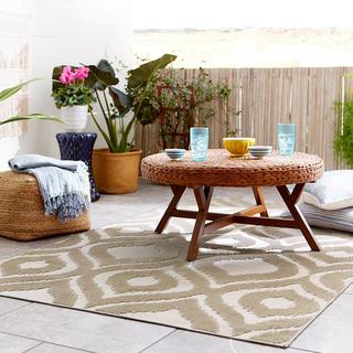 Ezzine Indoor/Outdoor Trellis Rug by Nikki Chu