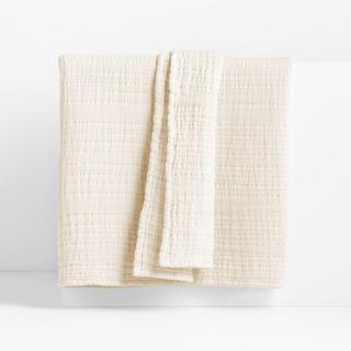 Solid Gauze Throw Blanket