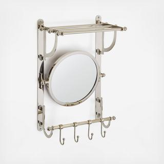 Railway Towel And Mirror Rack