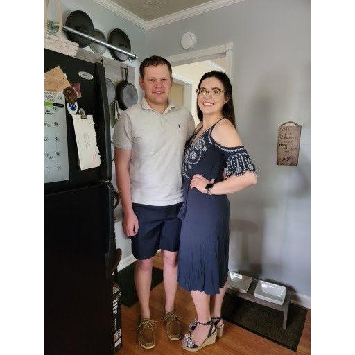 Before Morgan's stepsister's wedding