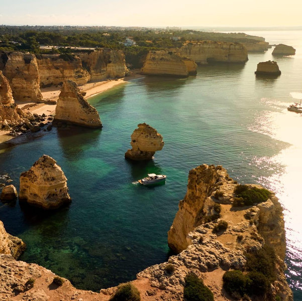Boat day in Algarve, Portugal