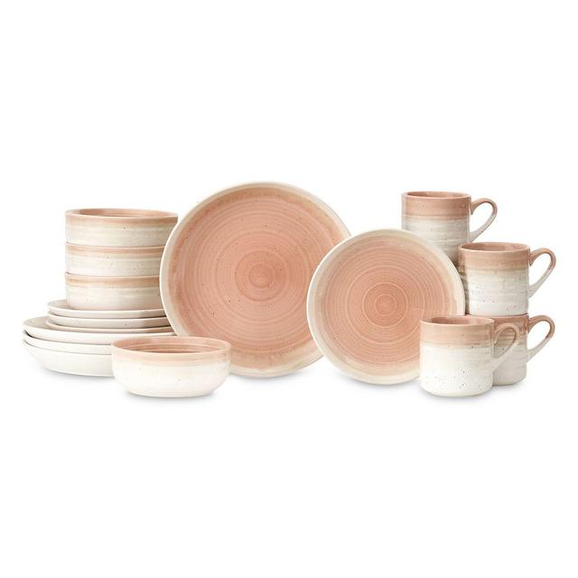 Baum-Essex Vaughn 16 Piece Dinnerware Set, Service for Four