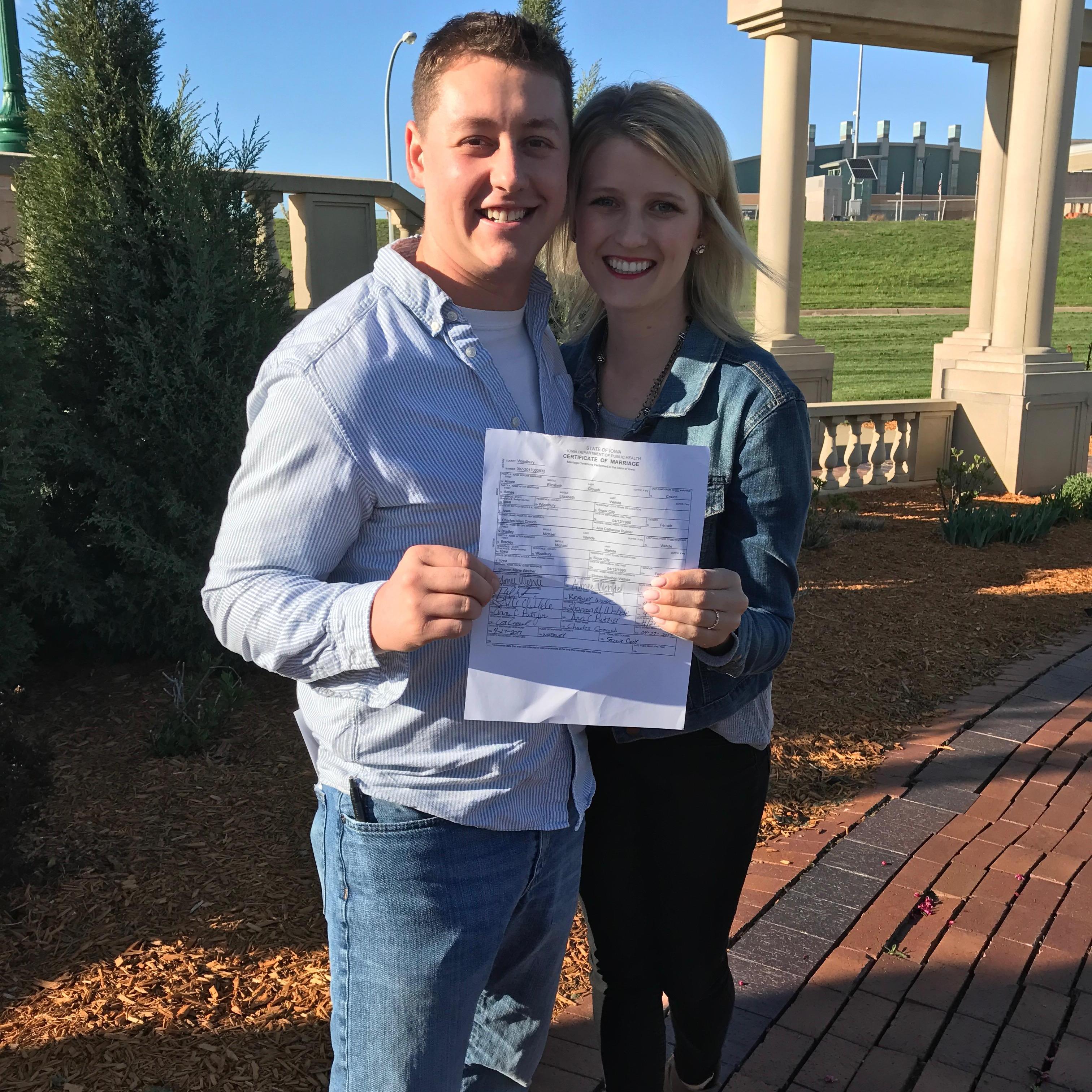 The day we eloped
