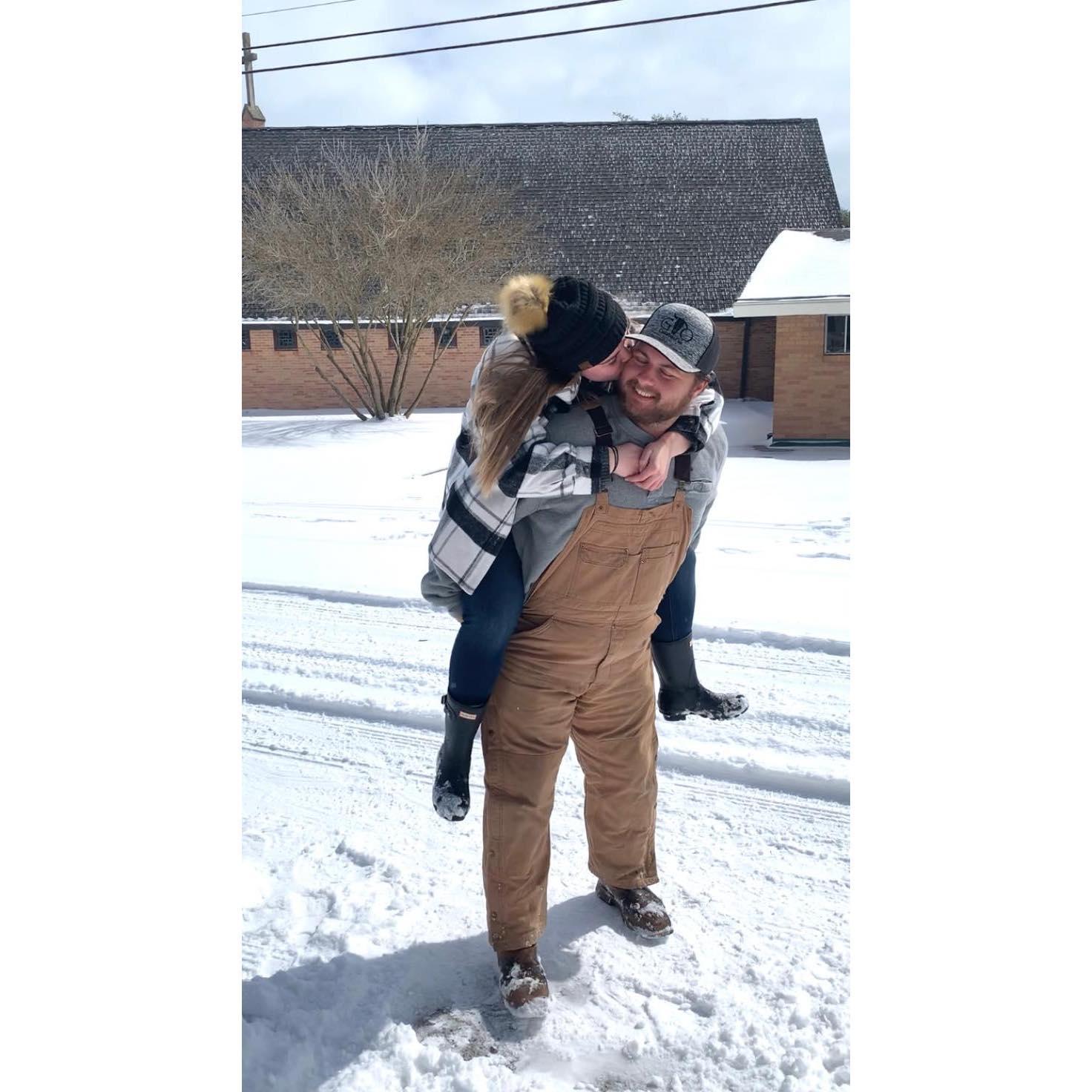 Snowed In 2021 and when Wylie got kidney stones!