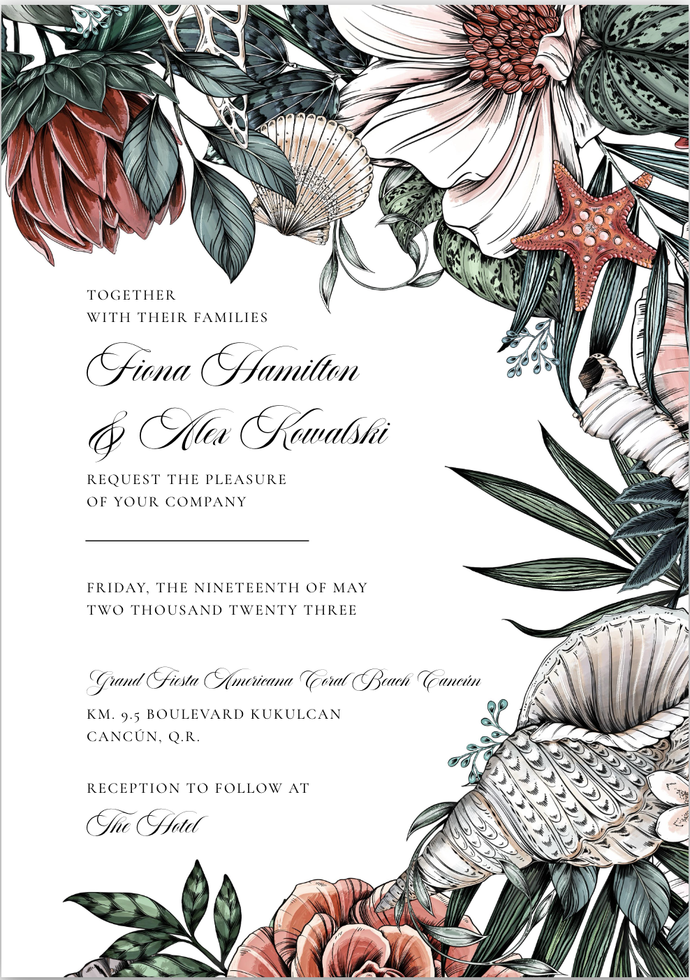 The Wedding Website of Fiona Hamilton and Alex Kowalski