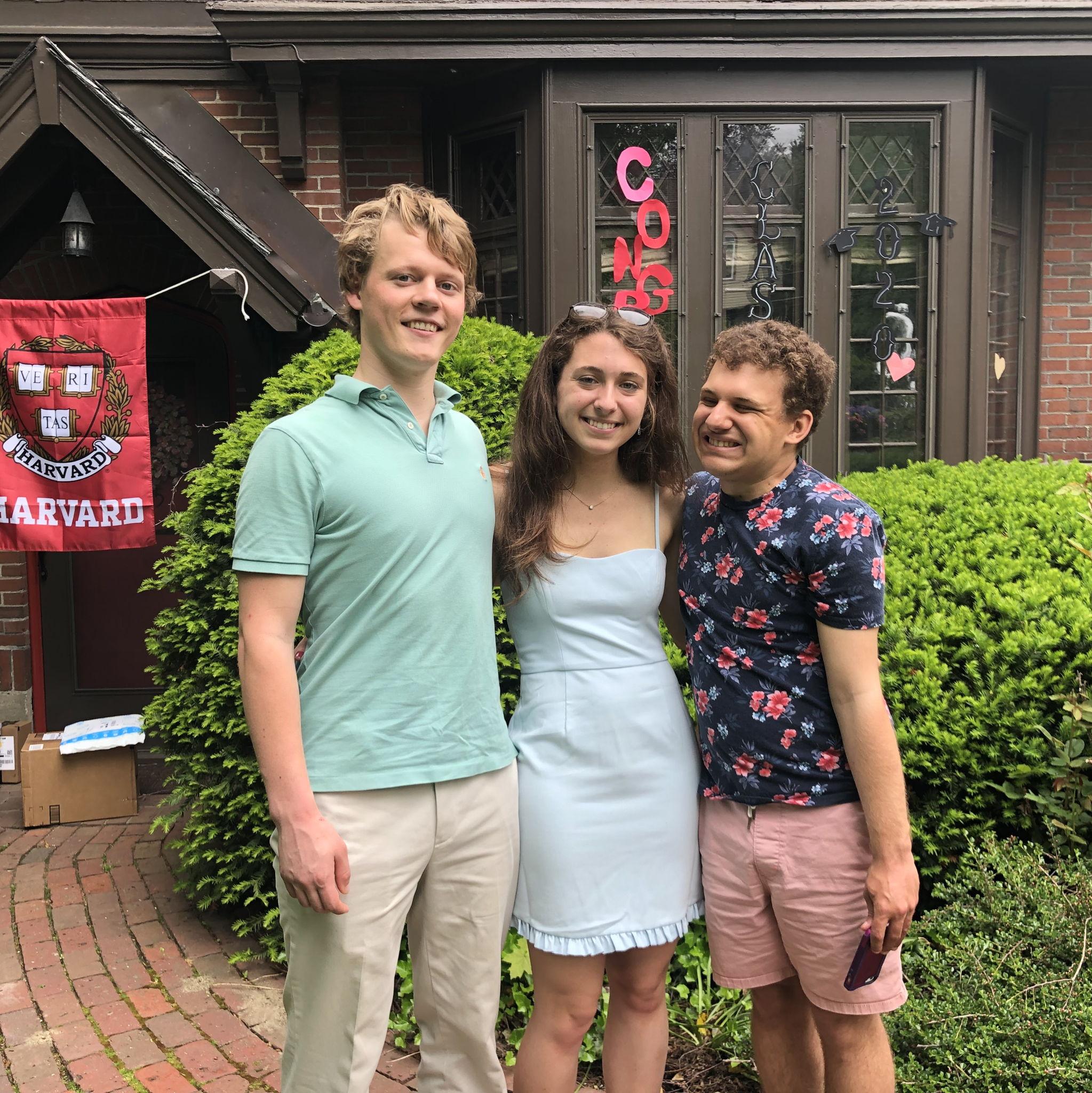 Isabel's COVID graduation (May 2020)