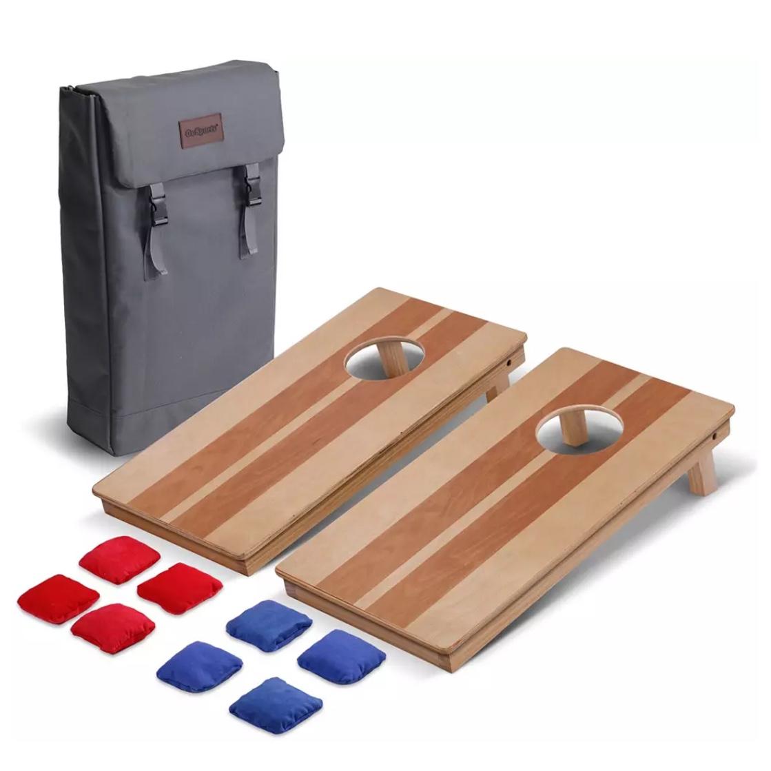 GoSports Backpack Cornhole Set