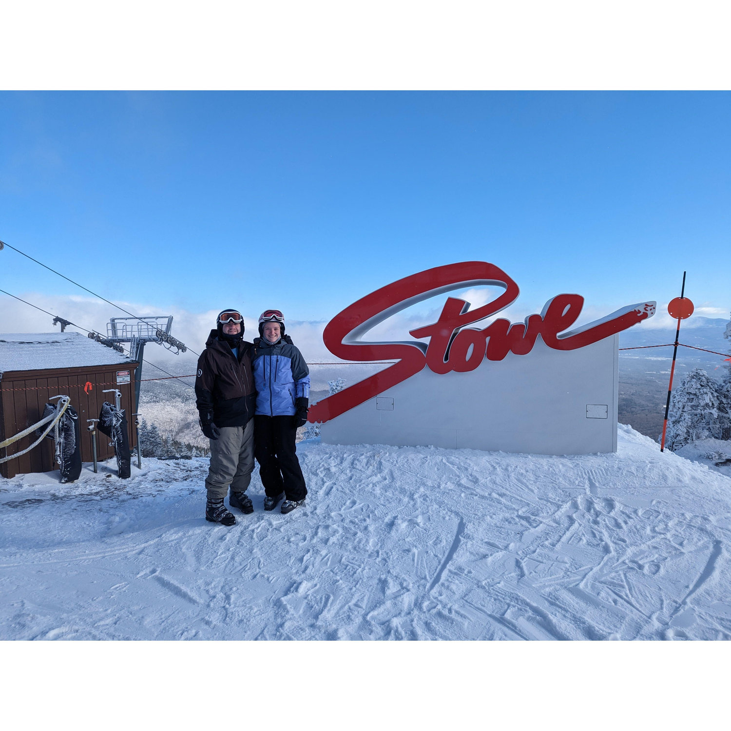A trip to Vermont! The skiing was great but the maple syrup and tour of Ben and Jerrys, just as great!