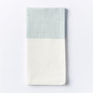 Center Stripe Woven Napkin, Set of 4, Light Pool