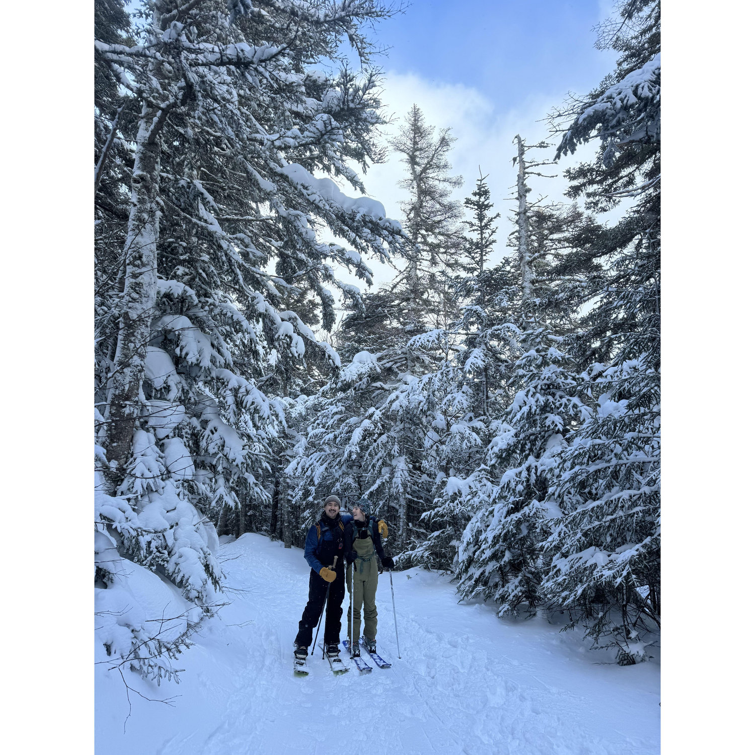 Backcountry skiing, Mt. Washington