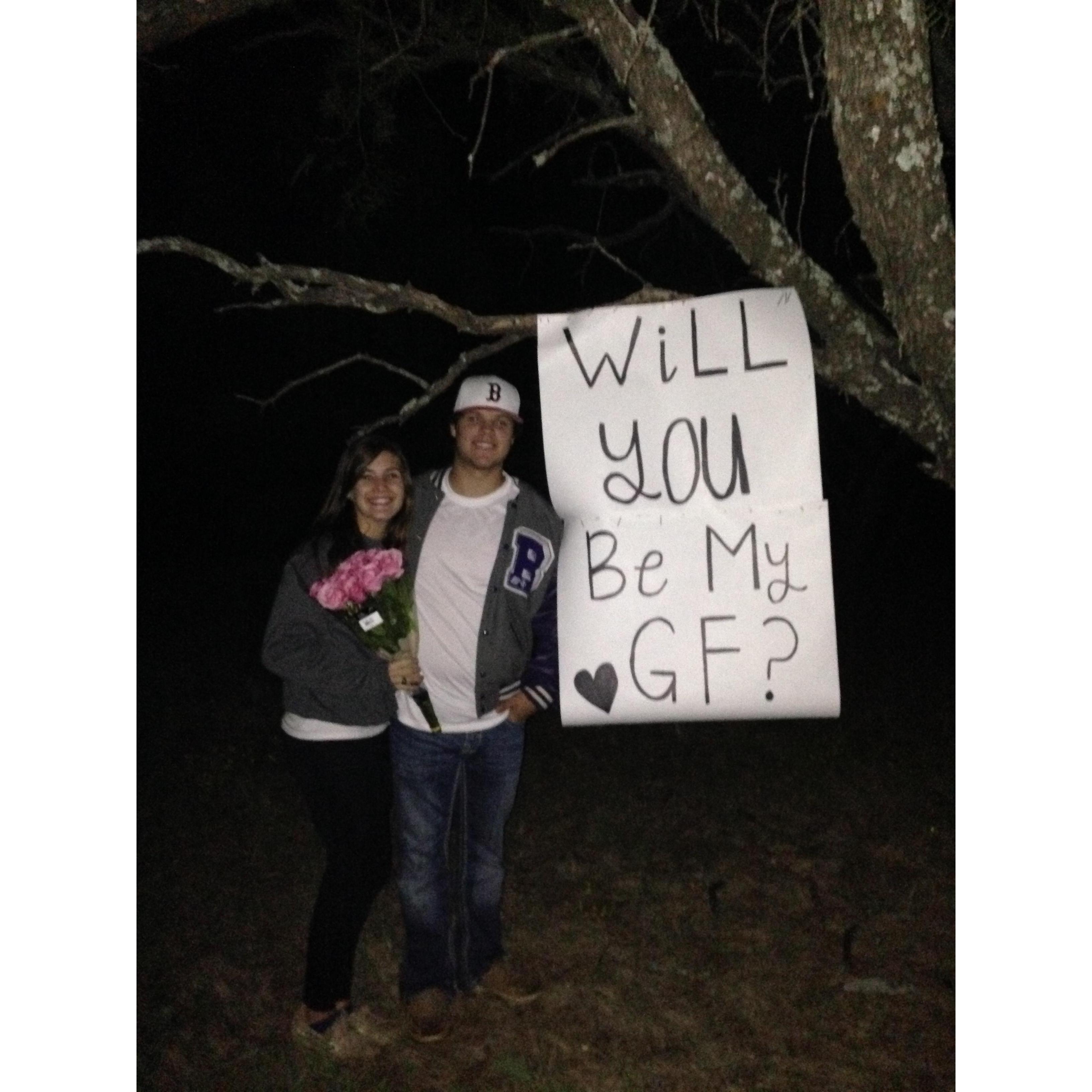 When Cole asked me to be his girlfriend