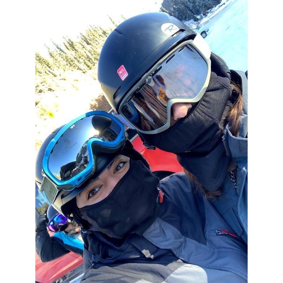 First day skiing at the resort where Aaron would later propose, Araphoe Basin.