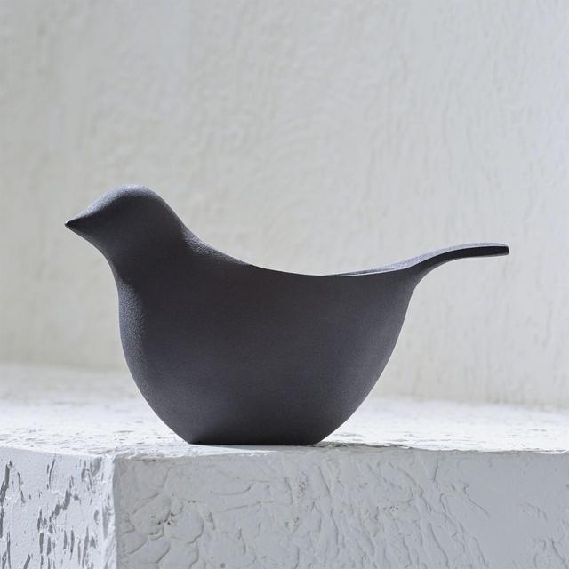 Metal Bird Planter