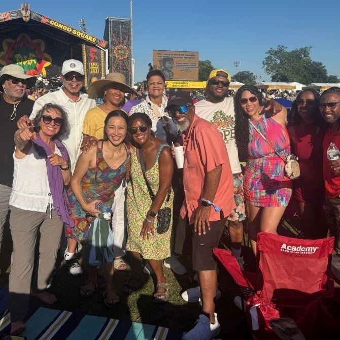 Our family vacay to the New Orleans Jazz Festival!