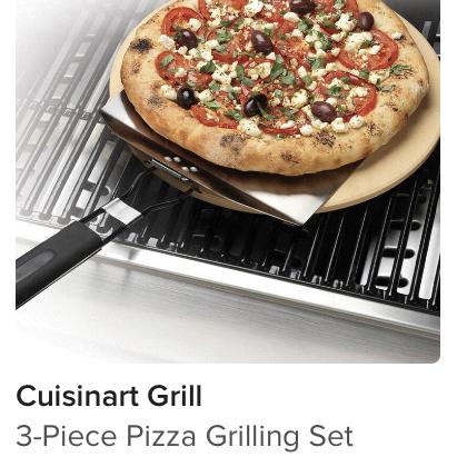 Cuisinart 3-piece Pizza Grilling Set