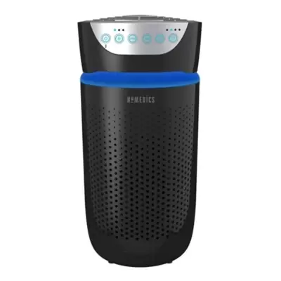 Homedics® TotalClean™ 5-in-1 Tower HEPA Air Purifier in Black