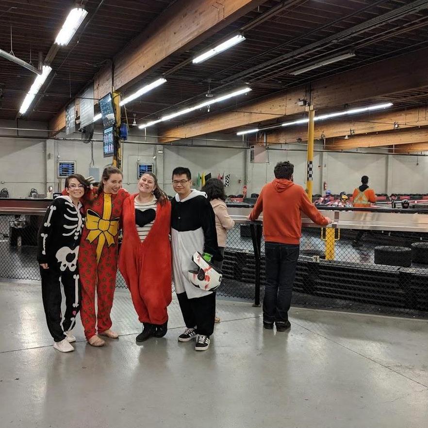 Onesies and go-karts!