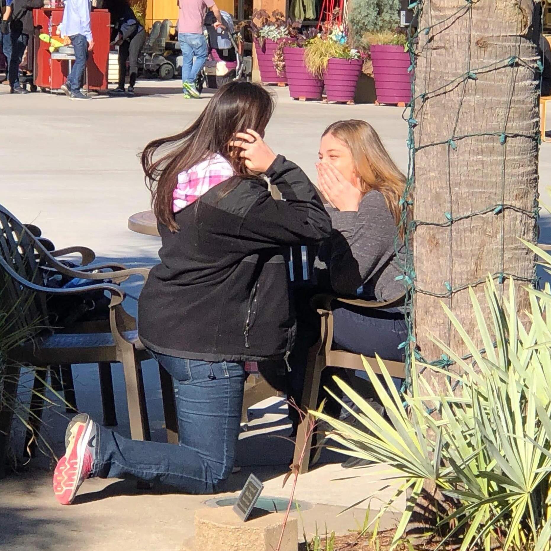 Shara proposed at the Riverbanks Zoo on February 2, 2019.