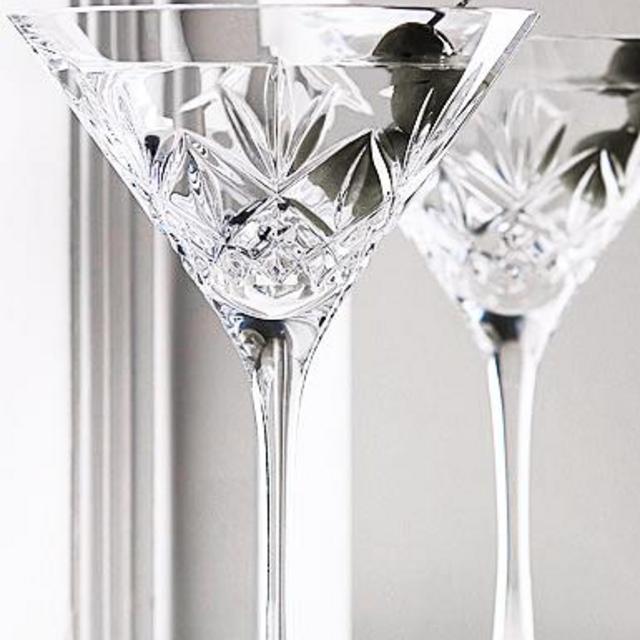 Waterford Crystal Huntley Martinis, Pair