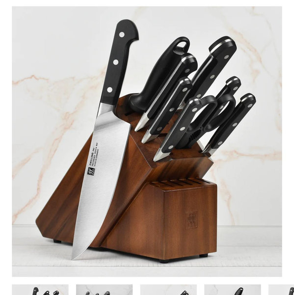 Zwilling Pro 10 Piece Knife Block Set