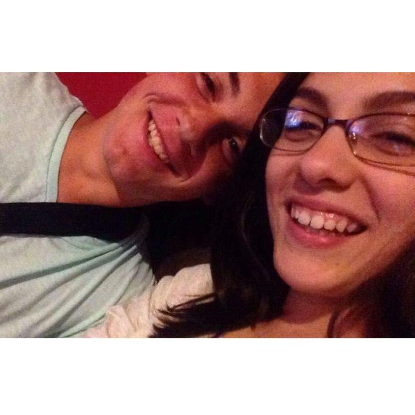 A very giggly selfie. <3