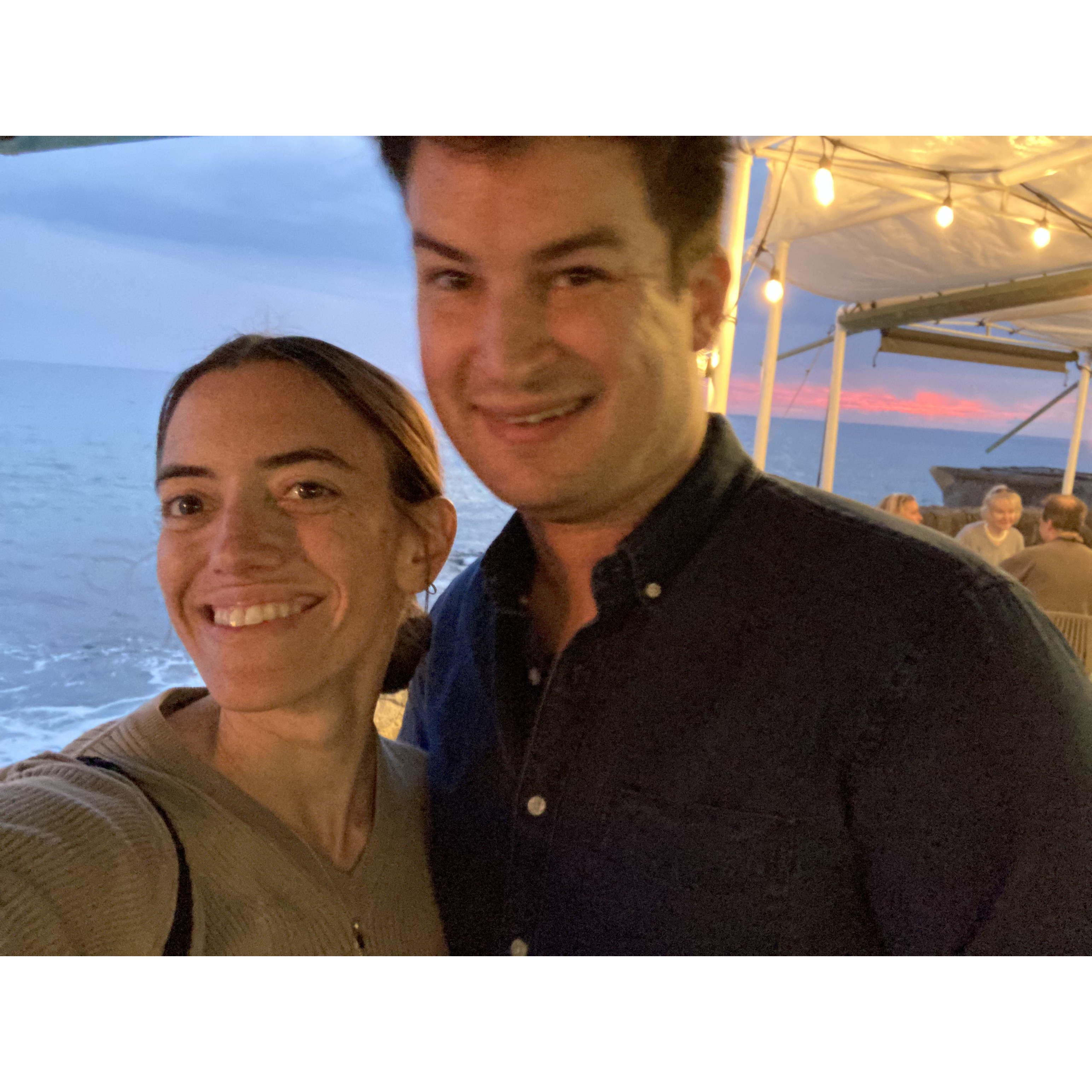 On a spontaneous trip to Kona, Hawaii - it was magical