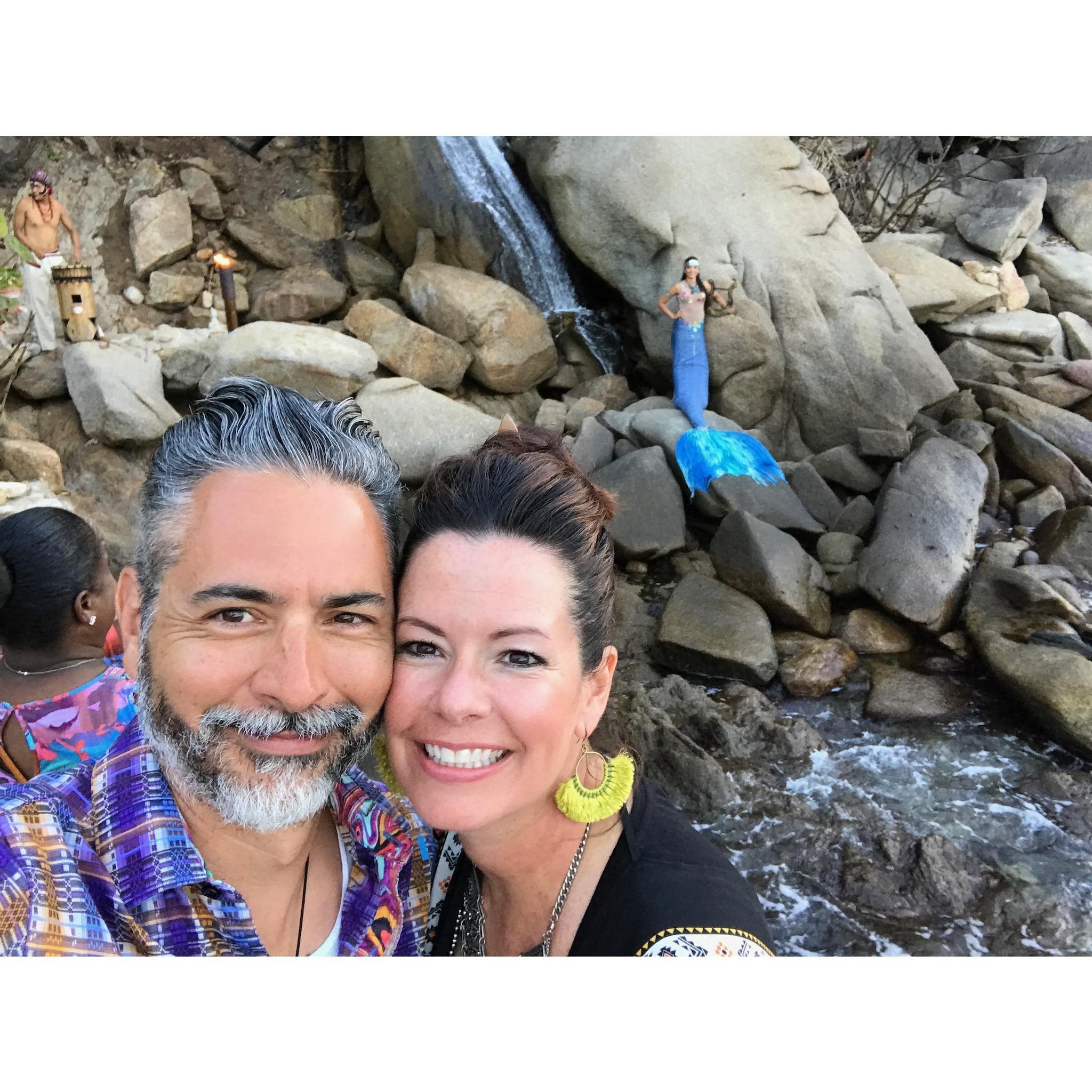 Puerta Vallarta with the tiny mermaid, 2018