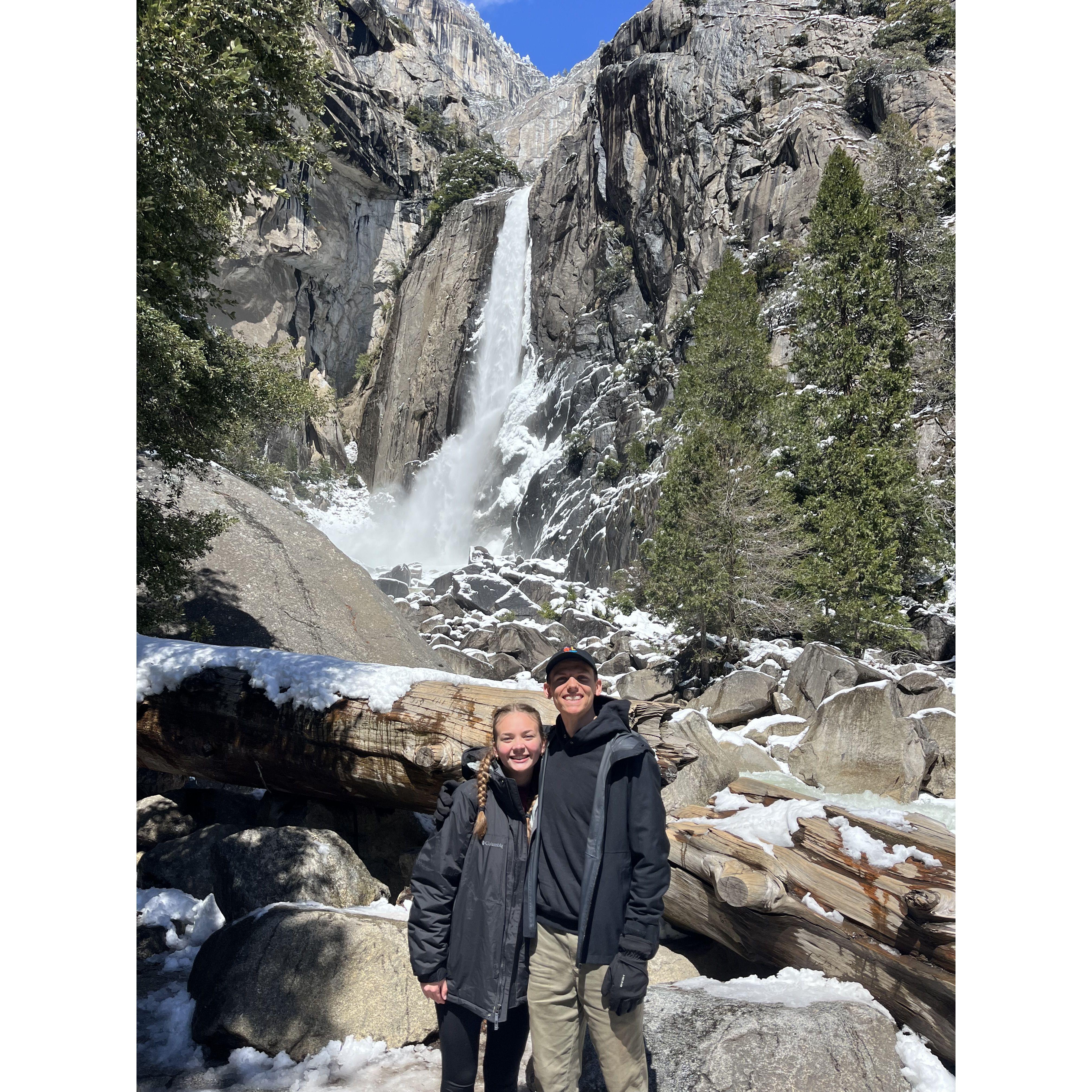 Yosemite trip with our student ministry