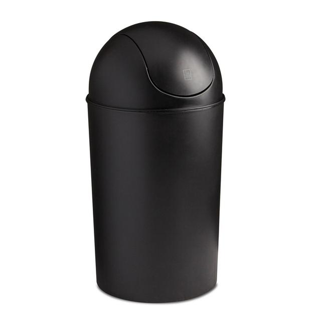 Umbra 10.3gal Grand Indoor Trash Can Black