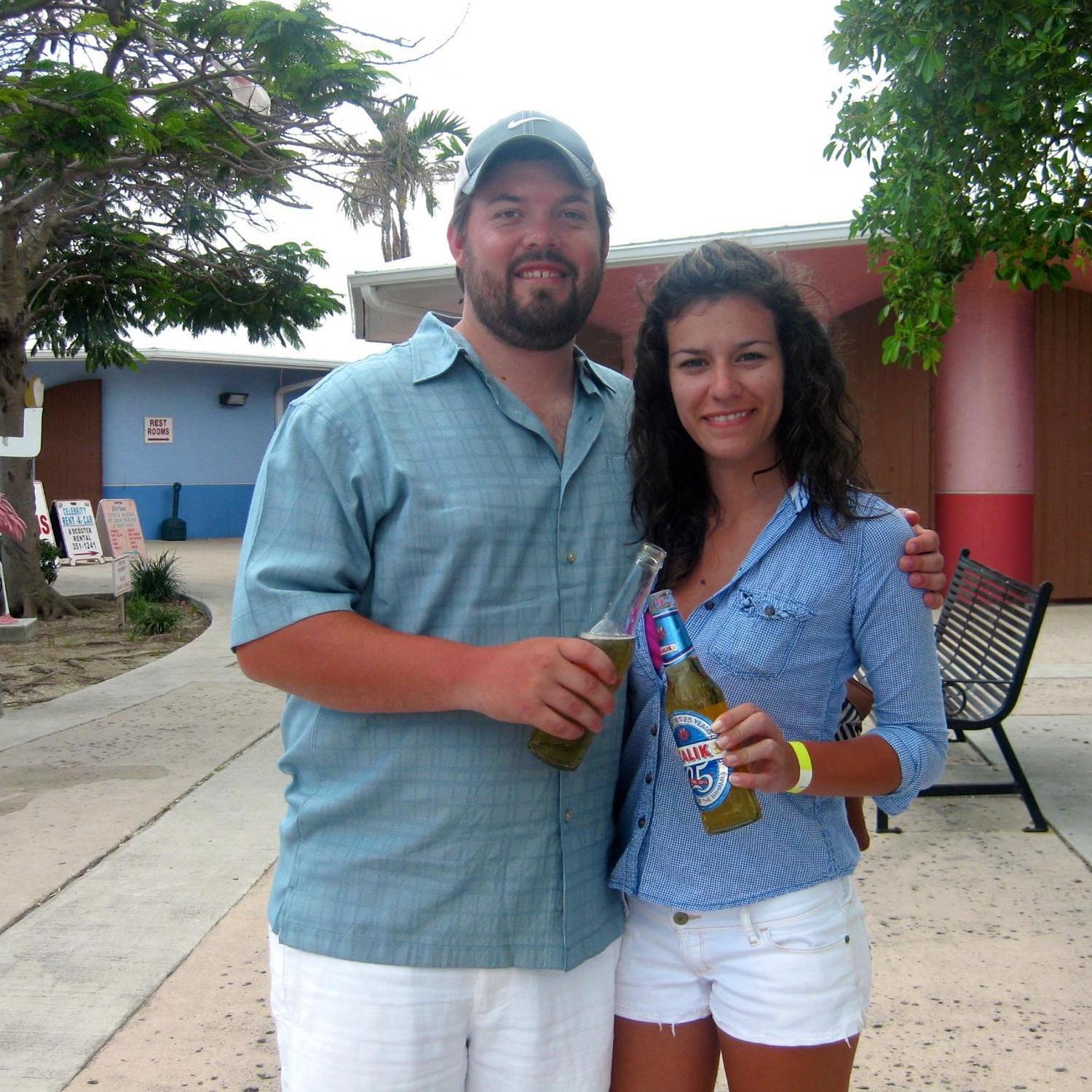 Bahamas, good beer, the love of my life. (May 2013)