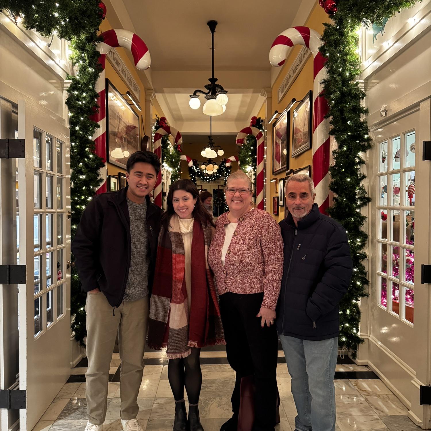 We went to Congress Hall in Cape May with our family the night we got engaged. 12/27/25