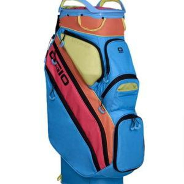 OGIO Silencer Golf Cart Bag - Blue/Orange