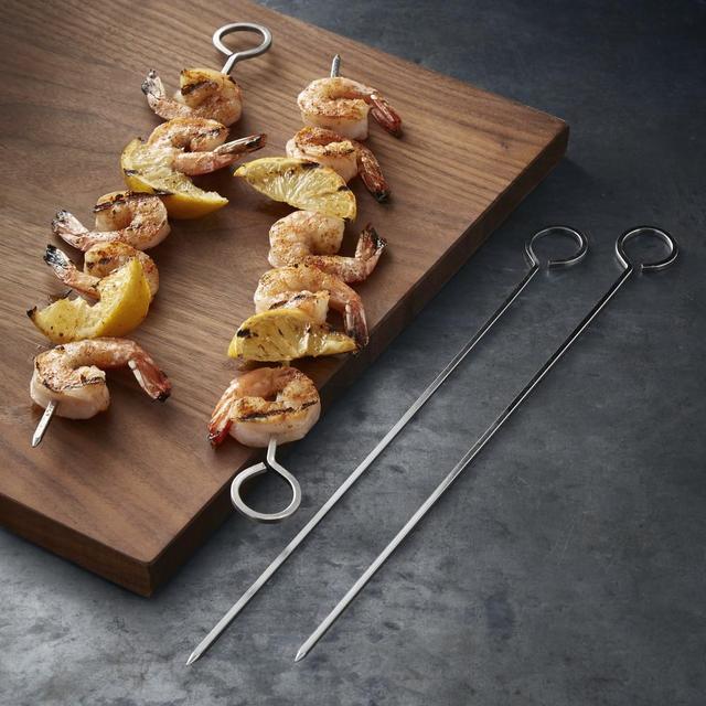 Williams Sonoma Open Kitchen Stainless-Steel Skewers, Set of 4