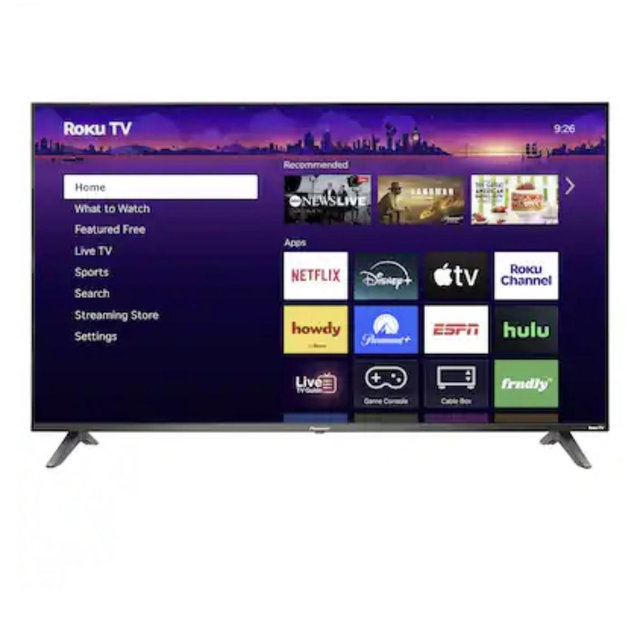 Pioneer - 50" Class LED 4K UHD Smart Roku TV