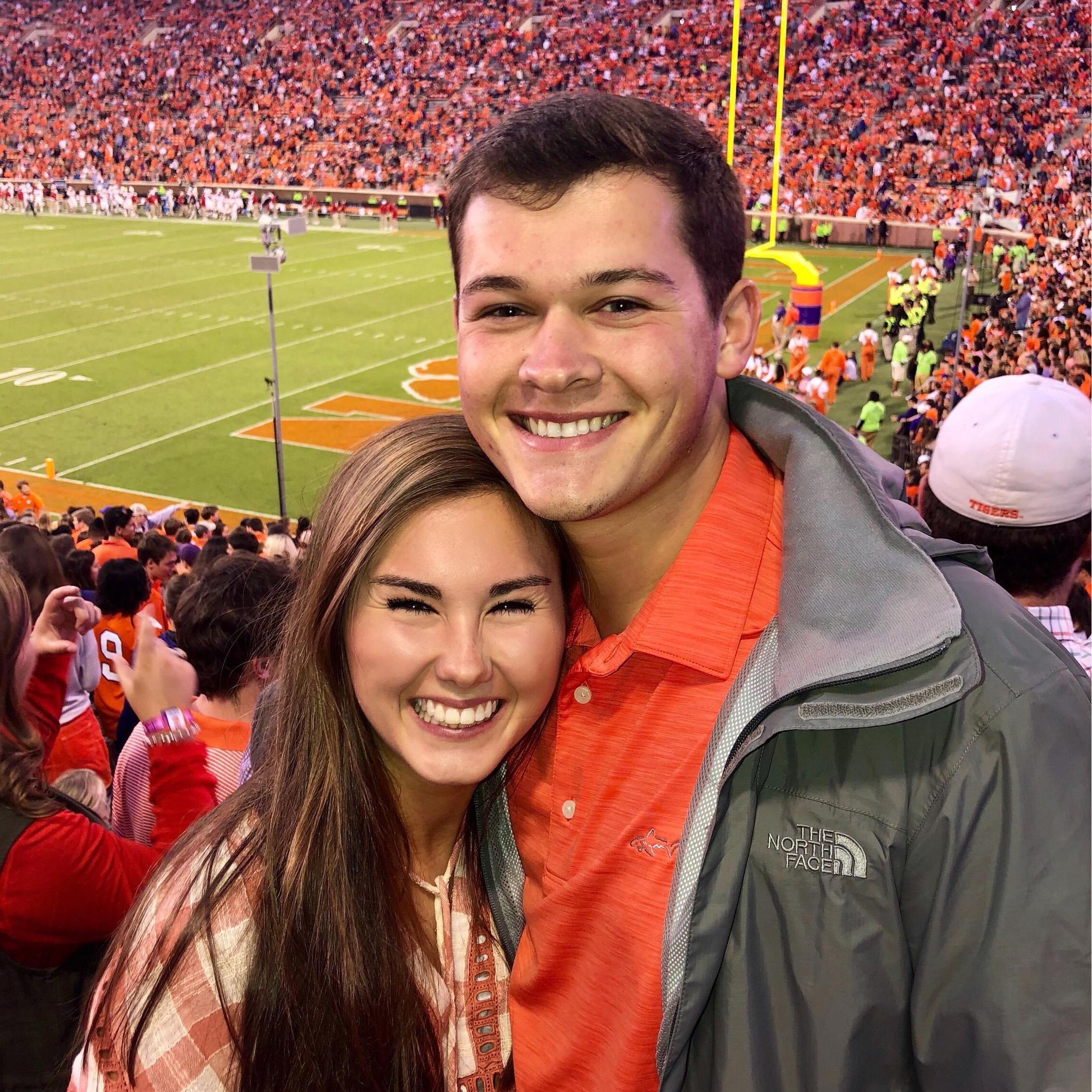 Junior year home game against NC State.