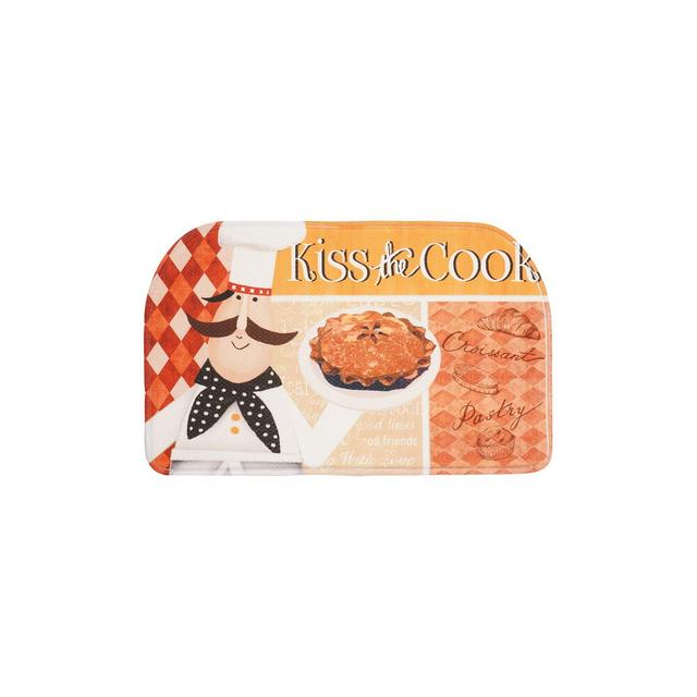 EverGrace® 18" x 30" Kiss The Cook Anti-Fatigue Kitchen Mat
