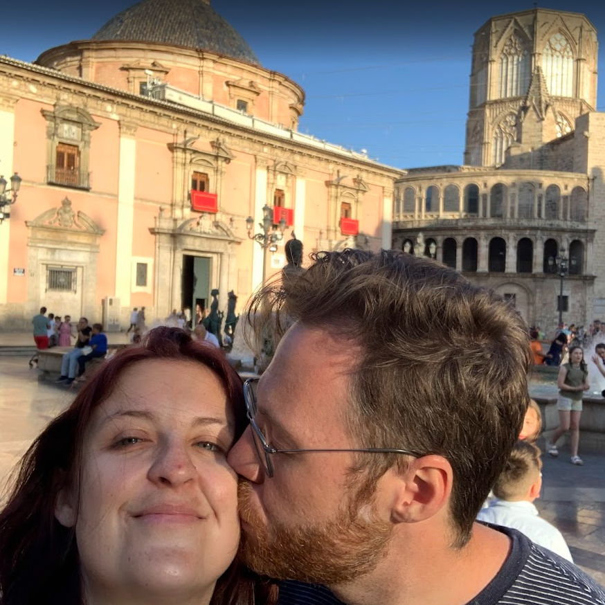May 2024. Jhean braved his first ever transatlantic flight to meet Patti's parents for the first time in Valencia, Spain!!