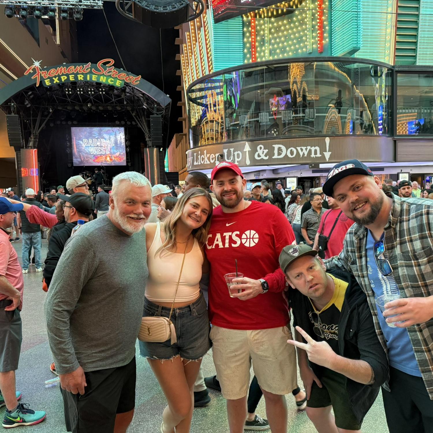 Jerred's first time experiencing the annual trip to Vegas for March Madness.