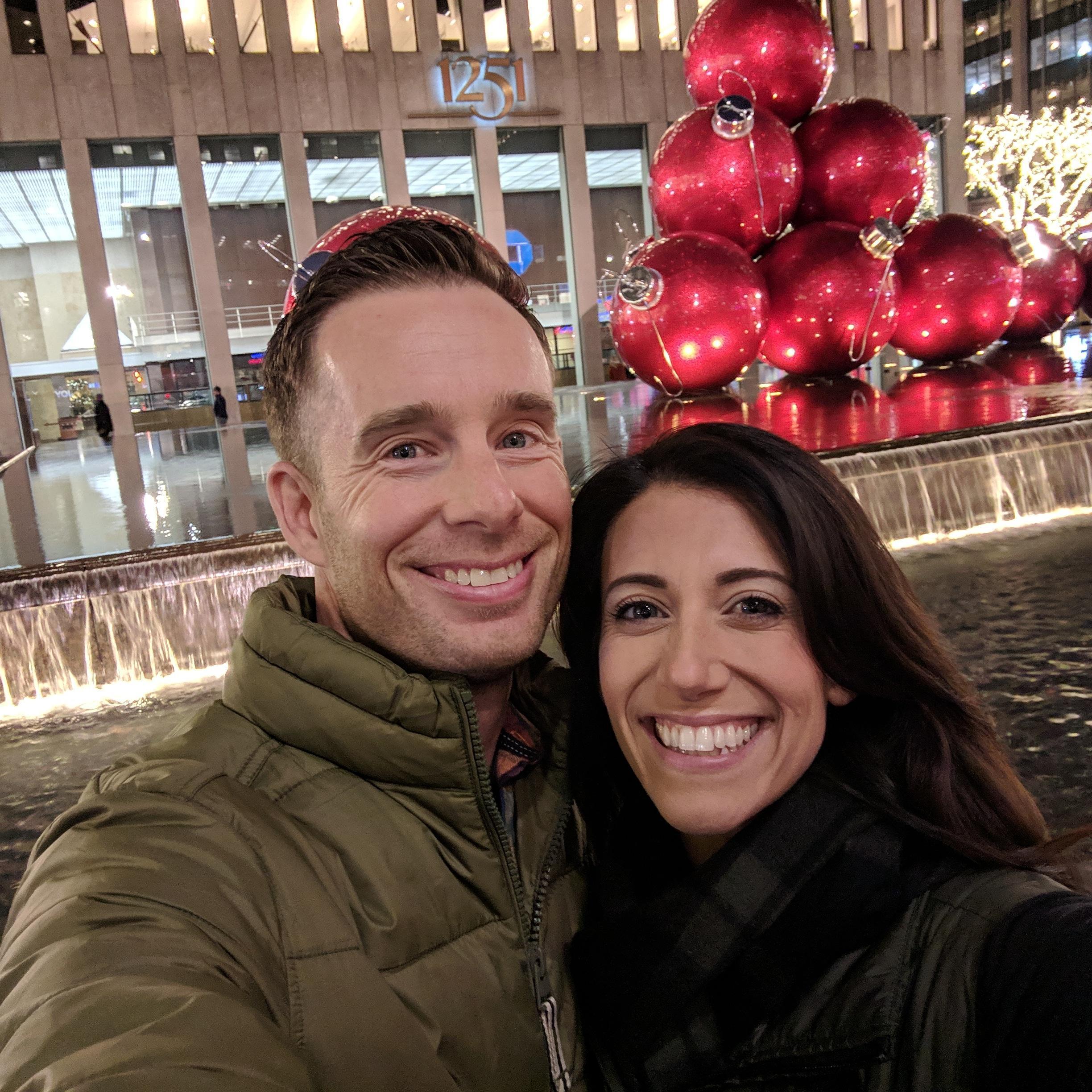 NYC in the winter is one of our fave places!