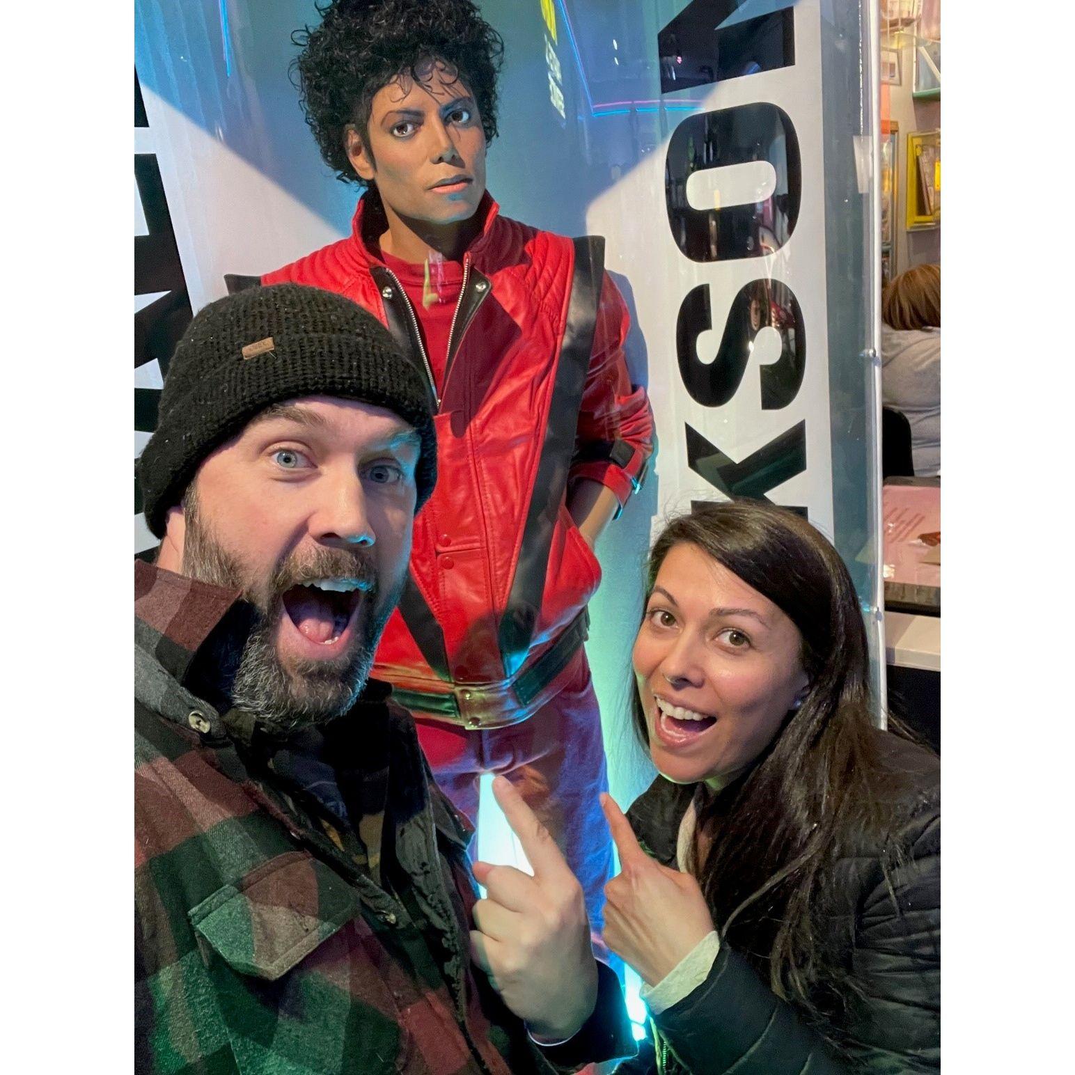 When you find the best pizza place/80s museum in Colorado!