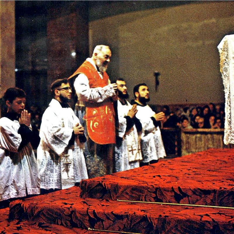“If we only knew how God regards this Sacrifice, we would risk our lives to be present at a single Mass.” —St. Padre Pio
