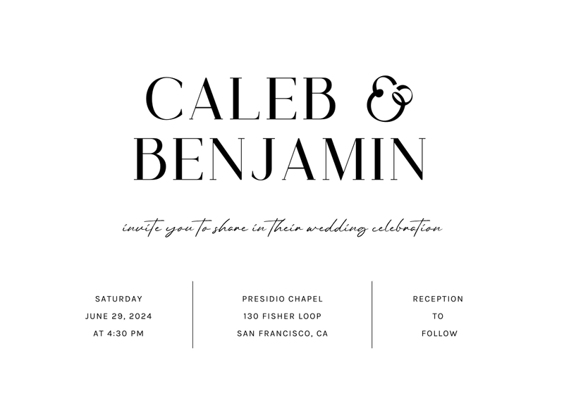 Latona Type Letterpress | Black | Zola Wedding Invitations