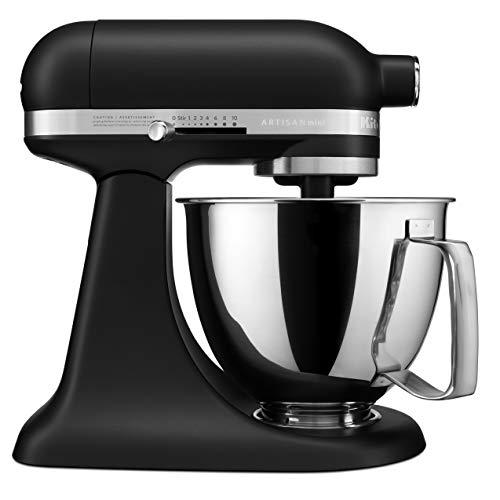 KitchenAid KSM3316XBM Artisan Mini Stand Mixers, 3.5 quart, Black Matte