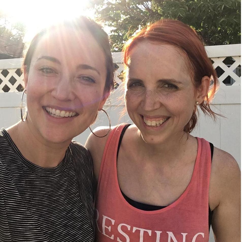 Jill and Lesley, backyard bbq - Rutherford, NJ Summer 2018